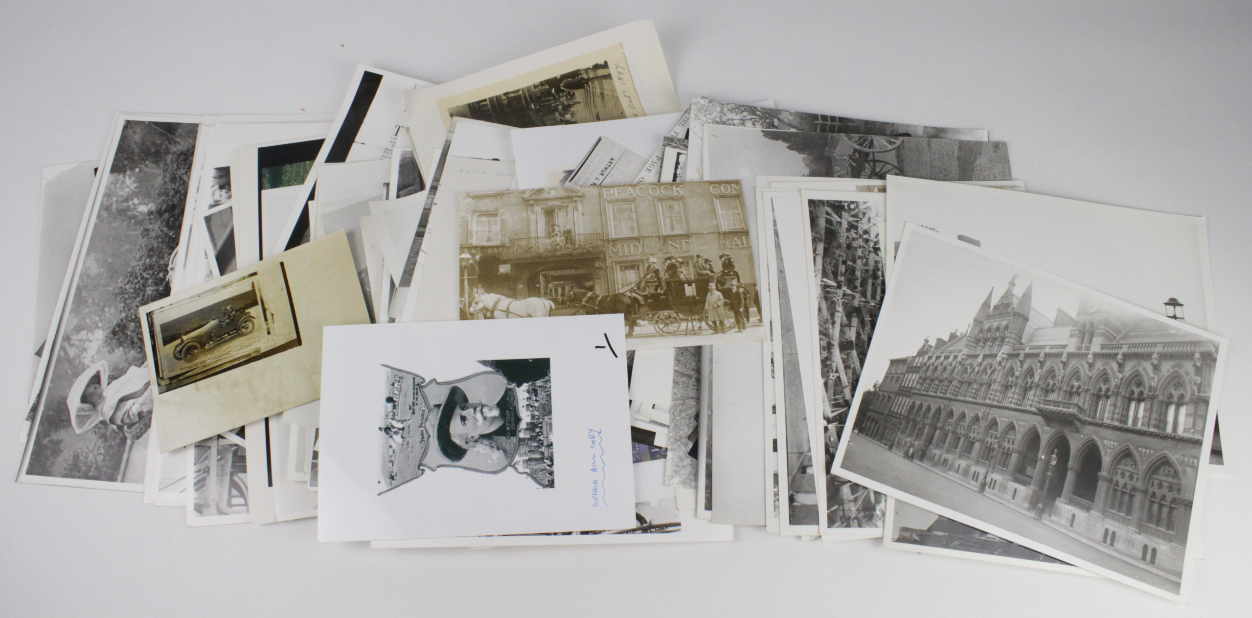 Photographs, approximately 200, various signed press photos, including Northampton and area,
