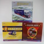 Corgi Hauliers of Renown. Three 1:50 scale diecast models, comprising Benton Bros. (CC99173); D.