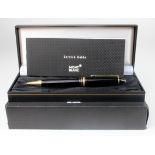 Montblanc Meisterstuck propelling pencil (serial no. GM1011478), with service guide, contained in