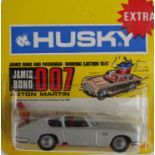 Husky Extra, no. 1401 'James Bond 007 Aston Martin', contained in original packaging (unopened),