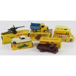 Dinky Toys. Five Dinky Toys, comprising nos. 157, 410, 412, 482 & 692, each contained in original