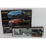 Corgi Limited Edition Sights & Sounds. Four 1:50 scale diecast models, comprising Scania Topline