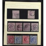 GB - 1911-13 KEDVII used High Values, 3 of each 2/6, one each of 5/- and 10/- for both printings -