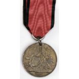 Turkish Crimea Medal 1855 'Crimea' British issue. Named (Sergt J Stoodley 1st B. 20th Regt).