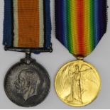 BWM & Victory Medal to 22-1092 Pte E Shotton Durham L.I. with box of issue. Killed In Action 26/3/