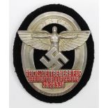 German WW2 NSFK rally badge.