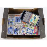 Tray of Football Cards Match Attax plus a tin of Shineys, some harder to get cards noted. (Qty)