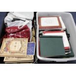 Vast accumulation of material in special binders, albums, stockbooks and loose. Much Thematic