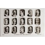 Cricket RP black & white 'The Australian Cricket Team in England 1905'. Rotary Photo 3824A.