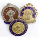 Badges - WW2 period Home Front type medals - A.W.S.& A.C., S.A.& H.S., Woman's Farm & Garden