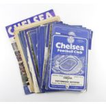 Chelsea programmes, c1949-1978 (approx 27)