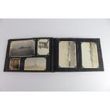 Royal Naval pre WW2 photo album with some good photos of ships, seamen etc.