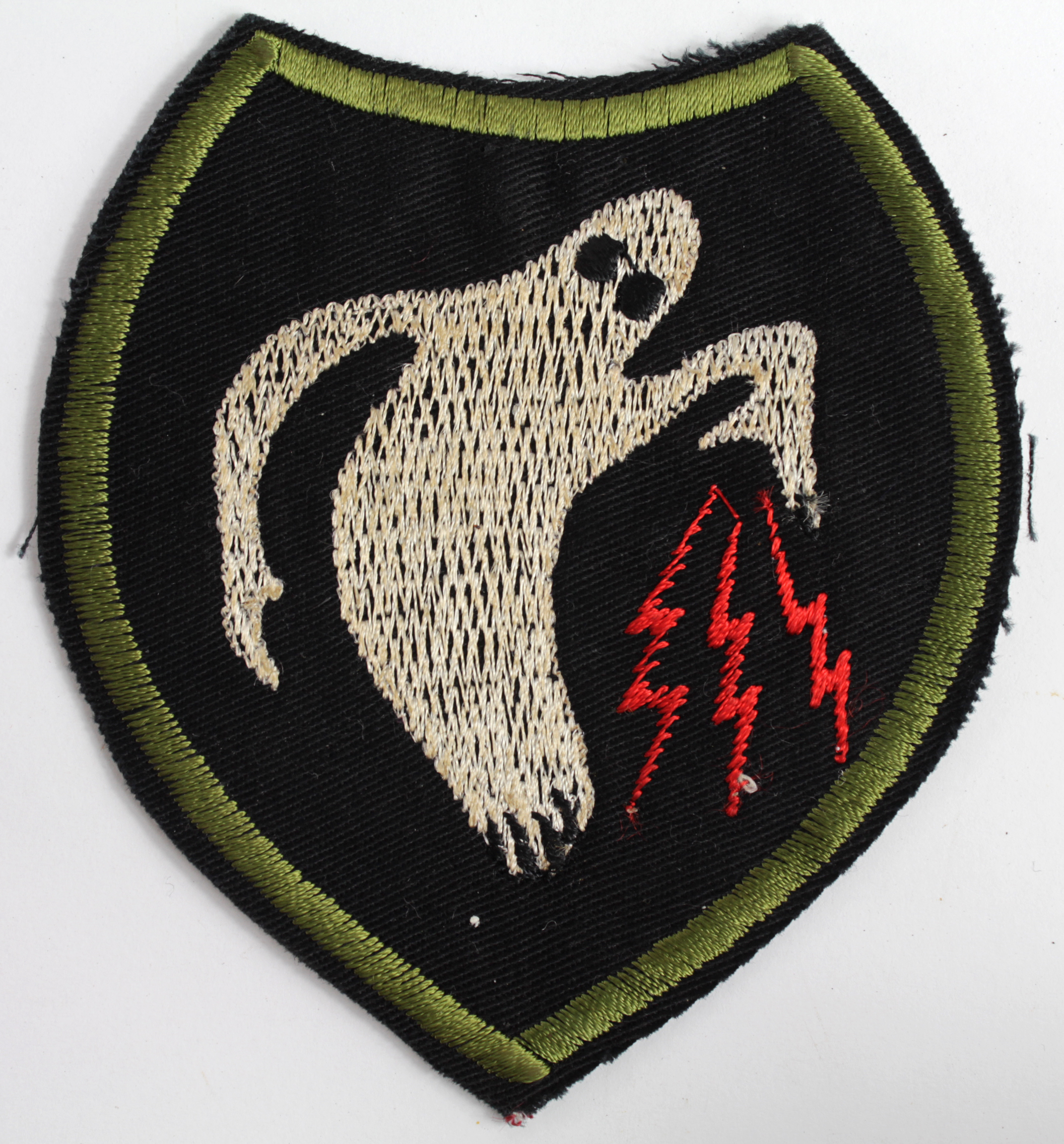 American badge a patch for the 23rd HQ Ghost Army of inflatable tanks and phoney radio traffic to