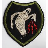 American badge a patch for the 23rd HQ Ghost Army of inflatable tanks and phoney radio traffic to