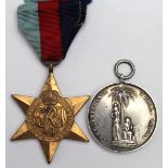 Temperance Medal in silver 'Watch & Be Sober' Army Temperance Medal India 22 grammes, silver plus