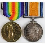 BWM & Victory Medal to 23995 Pte P A Pizzey Suffolk Regt. Died of Wounds 17/8/1917 with the 8th