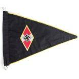 German Hitler youth triangular pennant.