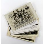 Widnes RFC good original collection of postcards inc Winners of the Rugby League 1930, Widnes