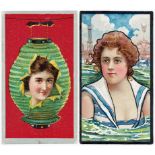 British American Tobacco Company, Beauties, 3 complete sets in large pages, being Palette Girls (