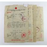 British Red Cross letters sent from Guernsey during WW2, circa 1943/44. (5)