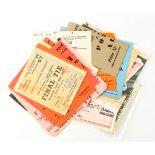 Football Tickets - wide range inc FA Cup Finals, RA Cup Rounds, Internationals, Chelsea,