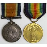 BWM & Victory Medal named K.51135 E L Rowland STO.2.RN. Born Sunderland. (2)