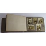 WW1 1916 photo album with some good photos of soldiers in their hospital blues and at rest most