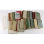 Major General James Leslie Gordon books - interesting assortment of WW2 Army Medical books,