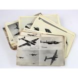 Aviation, original selection, including R/P's, recognition series, etc (approx 112 cards)