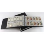 Cigarette Card sets plus a few Trade card sets in sleeves, Gallaher, Players, Wills, large size,