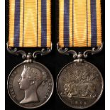South Africa Medal 1854 named (E.Cooper, 43rd Regt). Edward Cooper is on the roll as a Corporal.