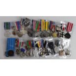 Medal collection of thirty British and Foreign some copies. (Sold as seen)