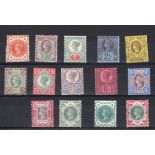 GB - QV mm selection on 2x stockcards, 4 low values for 1880-1 set, 1883-84 complete set of 10