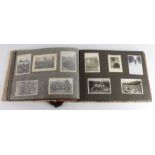 German WW2 Luftwaffe photo album with approx 126 photos some family