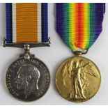 BWM & Victory Medal to S.S.6750 T Fox ORD RN. Born Sunderland. (2)