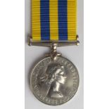 Korea Medal QE2 (BRITT:OMN:) named to 798487 Sgt T Mellors RA.