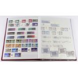 Israel mint and used collection in red stockbook, majority with tabs, high cat value. (Qty)
