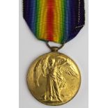Victory Medal to 13640 Pte W Gatenby York R. Killed In Action 1st July 1916 (1st Day of the Somme)