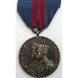 Coronation medal 1911, on original pin mount