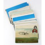 Aviation, very nice varied collection, meetings, pilots, etc (approx 162 cards)