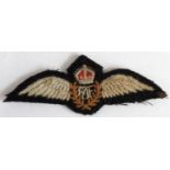 Badge RAF interest a small "Free Forces" Pilots wings, often worn by Pilots from occupied