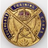 Southgate Training Corps, WW1 Voluntary Training Corps badge