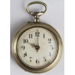 WW1 Style French pocket watch (not working) Marked with the Royal Flying Corps calibration stamp. It