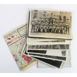 Airforce & Army, original small selection, postcards & ephemera (12)