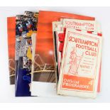 Southampton programmes, c1953-2003 (approx 48)