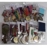 Medals collection of British and foreign some copies. (Sold as seen)