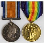 BWM & Victory Medal to 24774 Pte P McEvoy North'D Fus. Entitled to the Silver War Badge. (2)