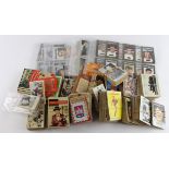 A & BC Gum, large quantity of part sets & odds, in pages & loose, Football etc, mixed condition,