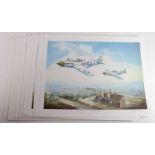 USAF WW2 Mustang over Rayden school 1944 prints (approx 27)