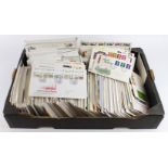 GB FDC's in large cardboard tray, from mid 1960's to 1980's. Sourced from many collections, good